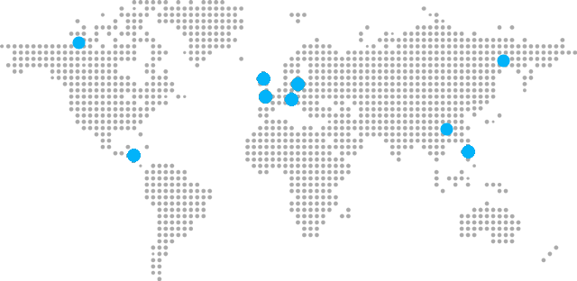 Project locations map